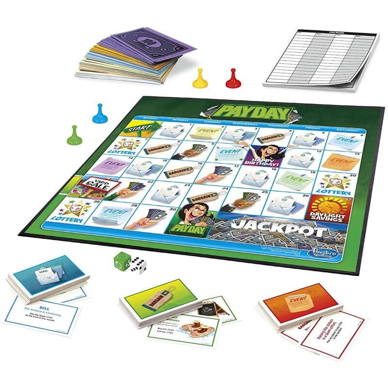 佳依乐地产大亨 互动桌游 休闲娱乐 儿童玩具的 发薪日E0751