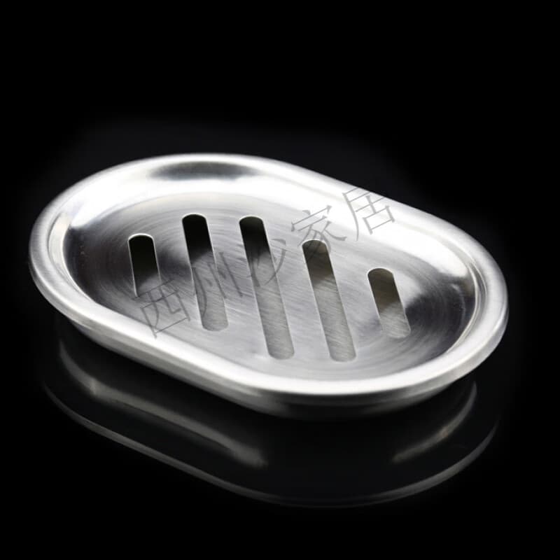 304不锈钢肥皂盒304不锈钢肥皂盒创意家居香皂盘肥皂盘时尚家居 条码款