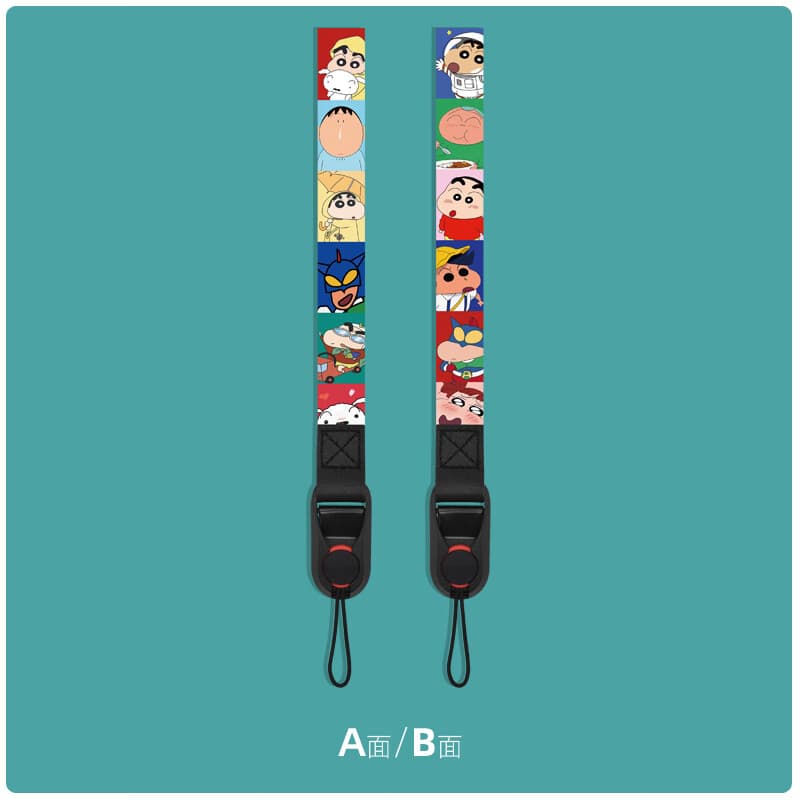 埠帝相机腕带相机快拆腕带适用于佳能拍立得单反索尼单微快拆相机配件 快拆手腕绳：彩色小新 加厚