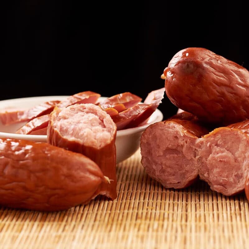 哈尔香哈尔滨风味红肠中秋礼盒 熏煮香肠熟食腊味火腿肠特产 500g精选红肠1斤4根装