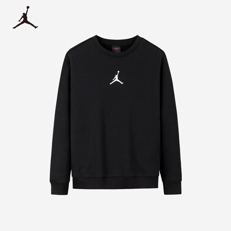 Jordan耐克AJ童装卫衣儿童25春装上衣男女童加绒圆领卫衣