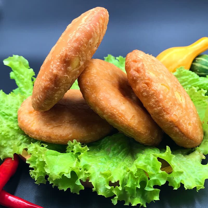 禾澹甘肃特产 馍馍南瓜油饼 手工酥饼地方特色小吃零食早餐饼12个 甜味(60g*12个)