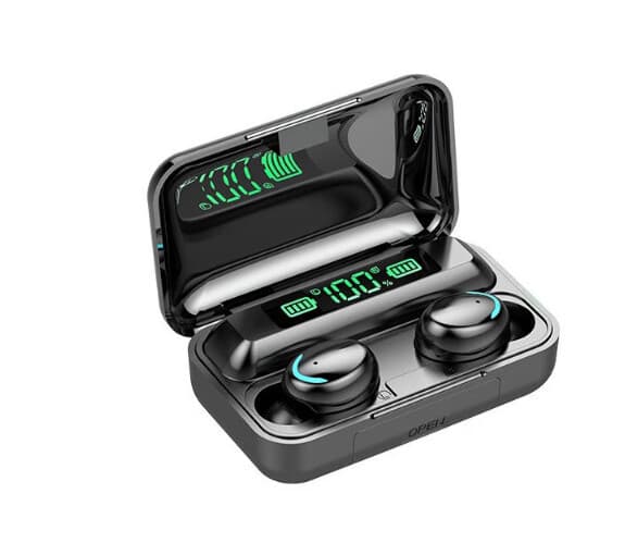 蛮荒小妖跨境新款无线蓝牙耳机挂耳式不入耳开放式耳机运动跑步骑 黑色