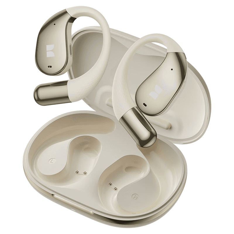 魔声魔声AC328无线蓝牙耳机耳挂式骨传导开放运动跑步户外通话降噪音乐AI智能耳机2025新款 肤色