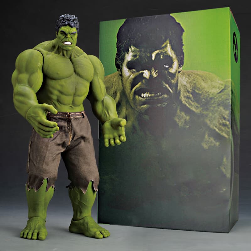 复仇者美队4联盟大号绿巨人玩具动漫模型的 绿巨42厘米