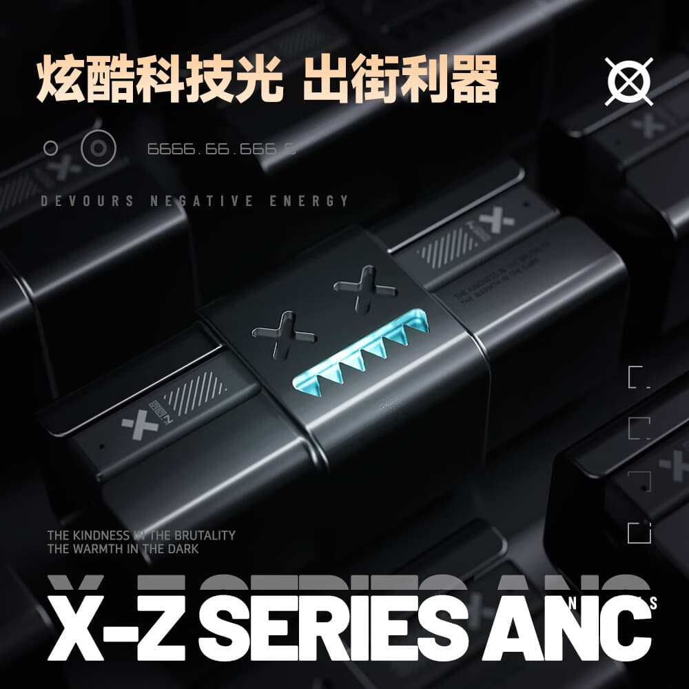 魔鬼猫B10主动降噪蓝牙耳机合金机身真无线长续航不入耳跑步音乐通话降噪苹果华为小米手机通用 黑色【56dB降噪/游戏双模式】