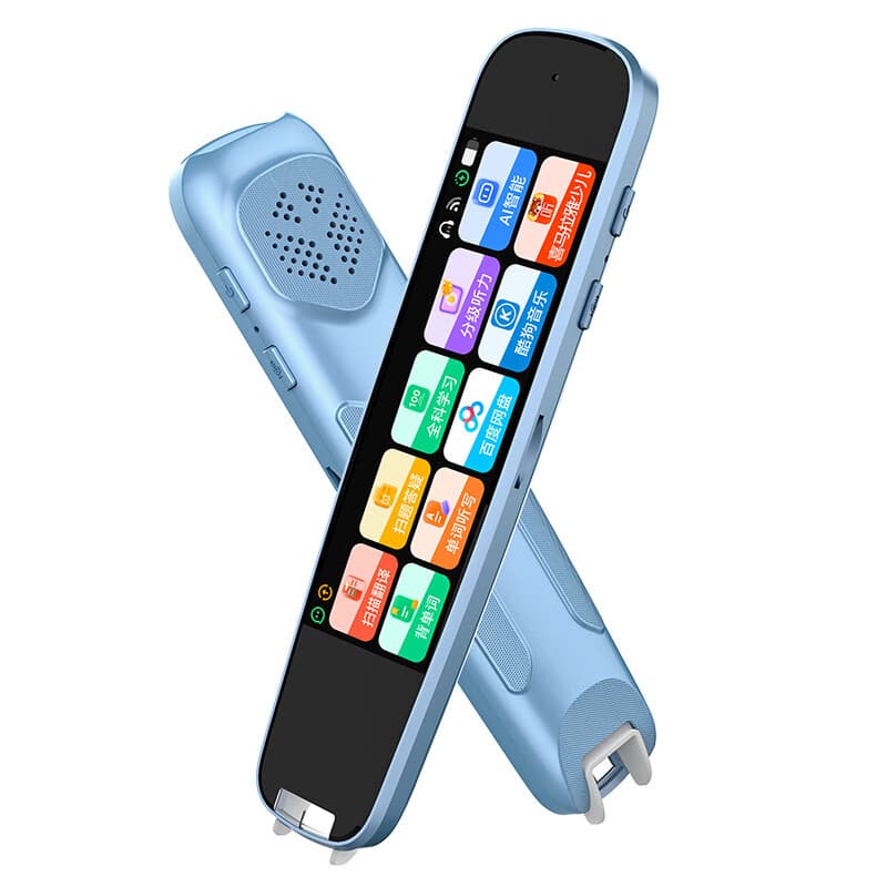 笔博士（DR.PEN）3.69寸大屏双排UI扫描学习笔扫读笔智能英语点读笔翻译笔 蓝色
