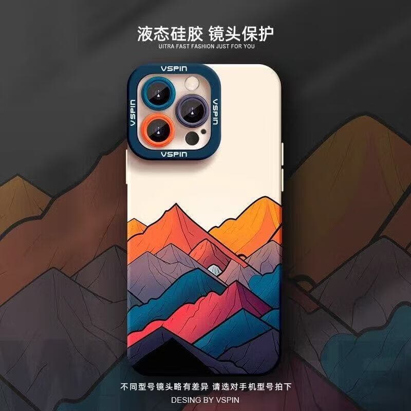 A彩色山苹果16promax手机壳iPhone15/14/13pro硅胶12/11防摔 白色 iPhone 14 Pro