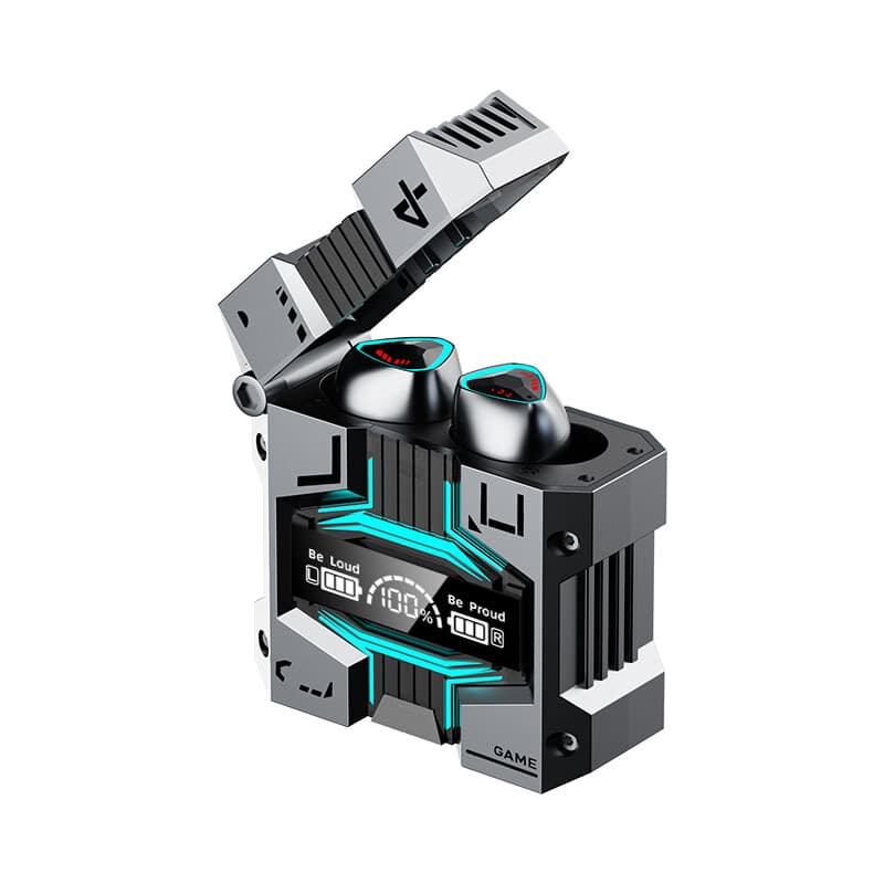 M45蓝牙耳机大电量无线蓝牙耳机电竞游戏耳机运动长续航新款耳机 黑色