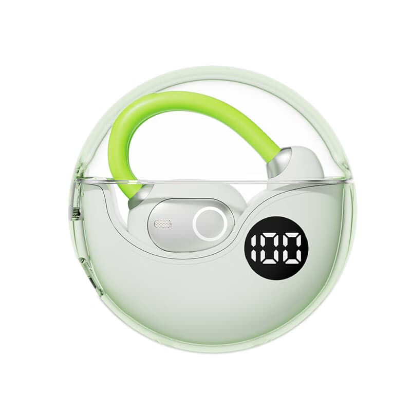 城瑞达热门新款M80蓝牙耳机超长续航私模降噪运动蓝牙耳机挂耳式 M80白色挂耳式蓝牙耳机