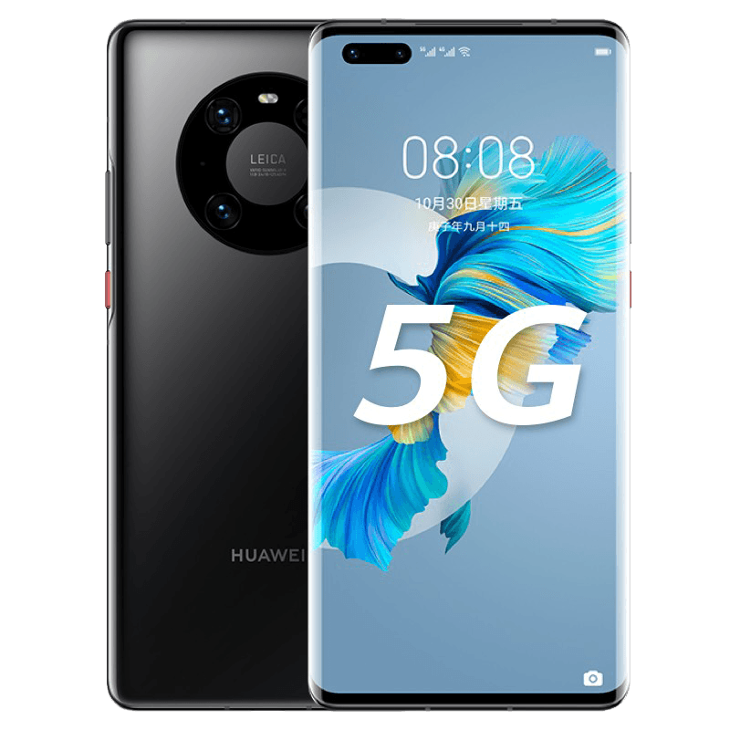 华为（HUAWEI）展机Mate40Pro 海思麒麟9000 5G通手机 鸿蒙系统 门店机 亮黑色 8GB+256GB