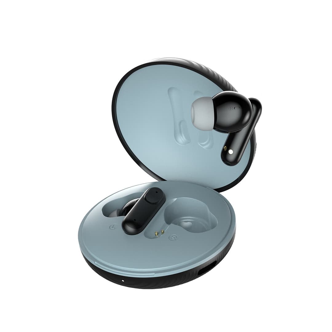 中性y95跨境新款触控蓝牙耳机入耳式降噪运动无线tws蓝牙耳机 黑色