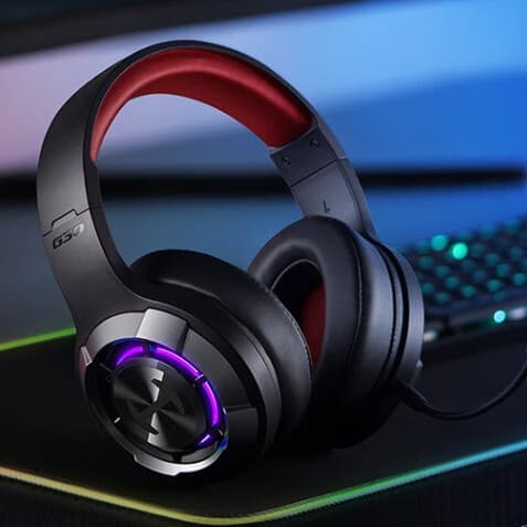 漫步者G30S头戴式蓝牙耳机电竞游戏耳机电脑耳机2.4g蓝牙 黑色