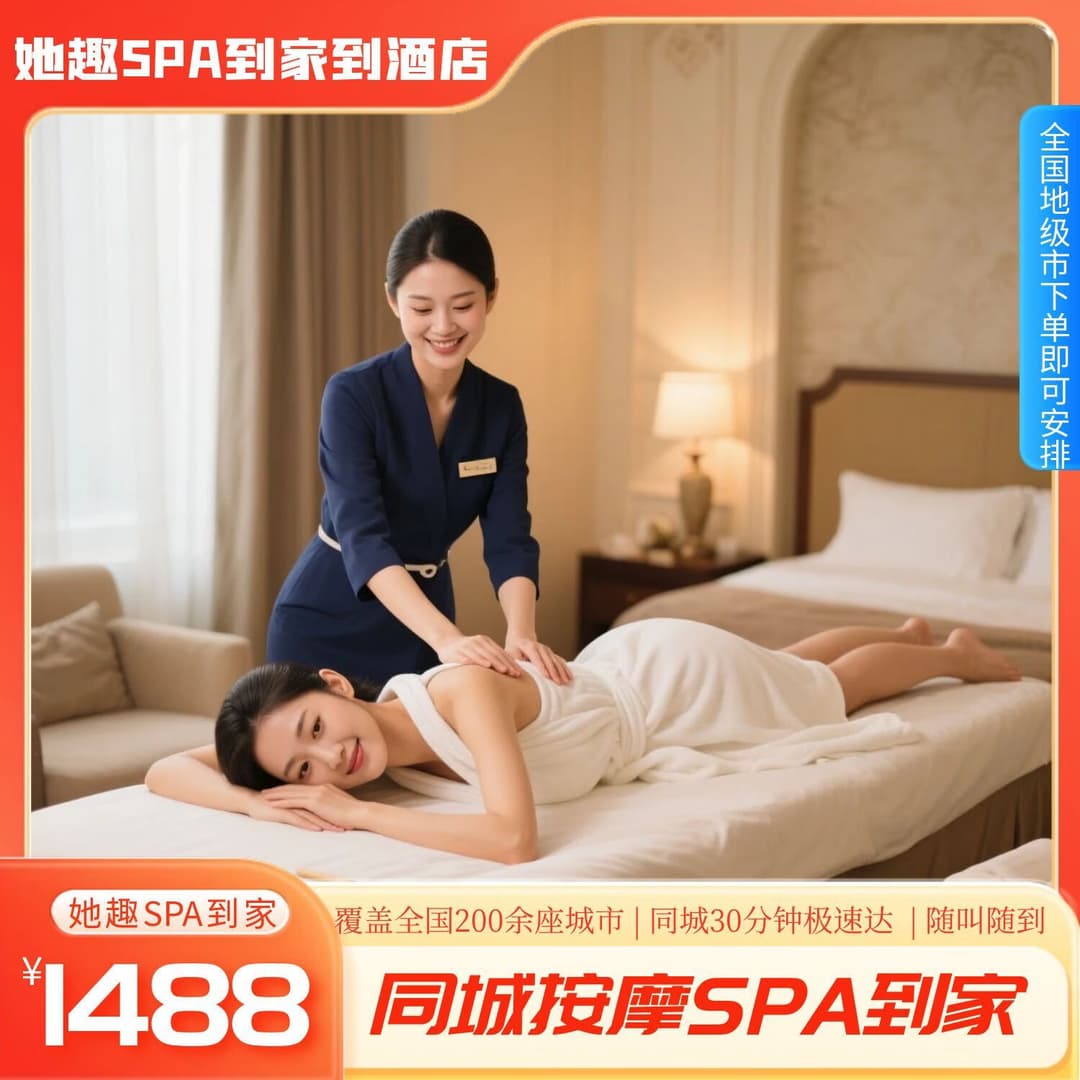 【店长推荐】太极阴阳SPA140分钟|SPA到家精油按个摩服务|30分钟极速达|24小时随叫随到|01新人免运|县城咨询