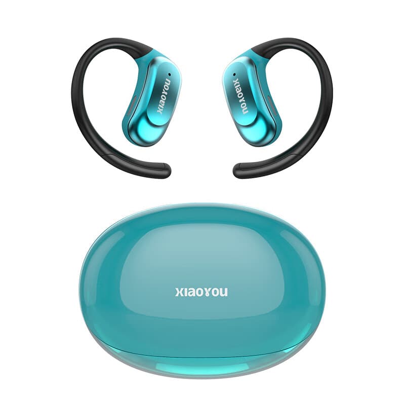 宙星悦Z06无线蓝牙耳机高音质挂耳式开放式不入耳运动跑步骑行耳机 海湾蓝