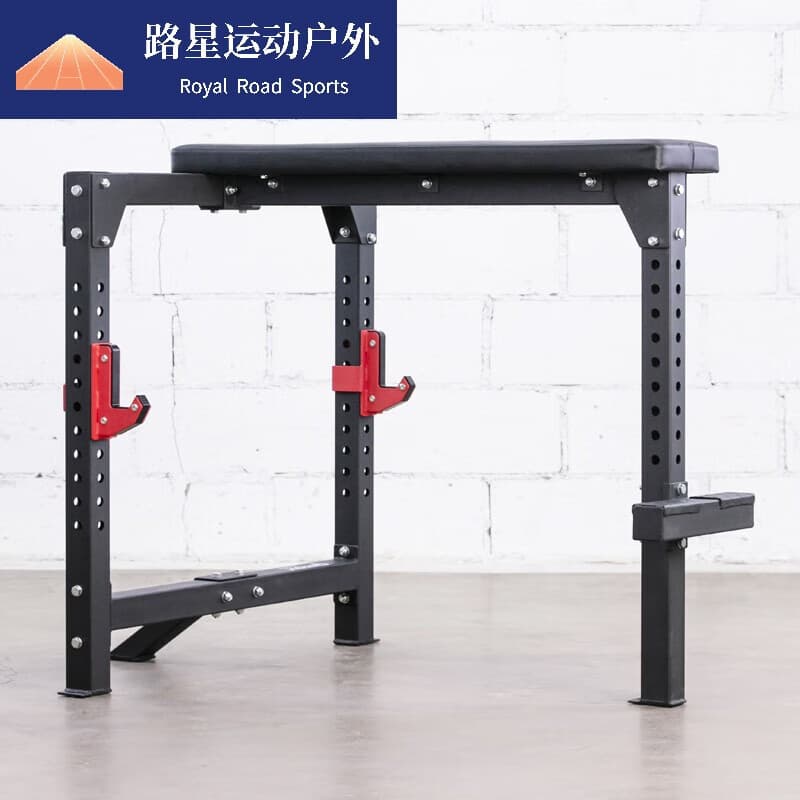 海豹拉背健身器材杠铃硬拉背部肌肉训练俯身划船高拉背部隔离运动 海豹硬拉架