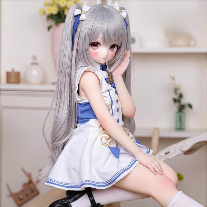 脘铼魔族娃娃人型玩偶bjd娃娃关节可动二次元动漫等身人偶 90cm高 STPE豪华版（身体+妆头+假发+）