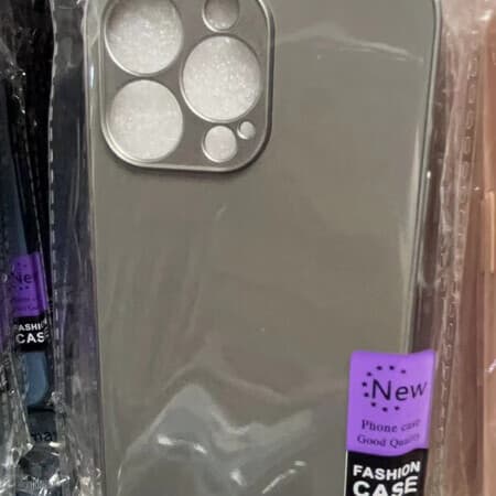 【精选】适用iPhone15Pro磨砂玻璃手机壳全包苹果16硅胶边精孔防 灰色（1个装） iPhone7plus/8plus