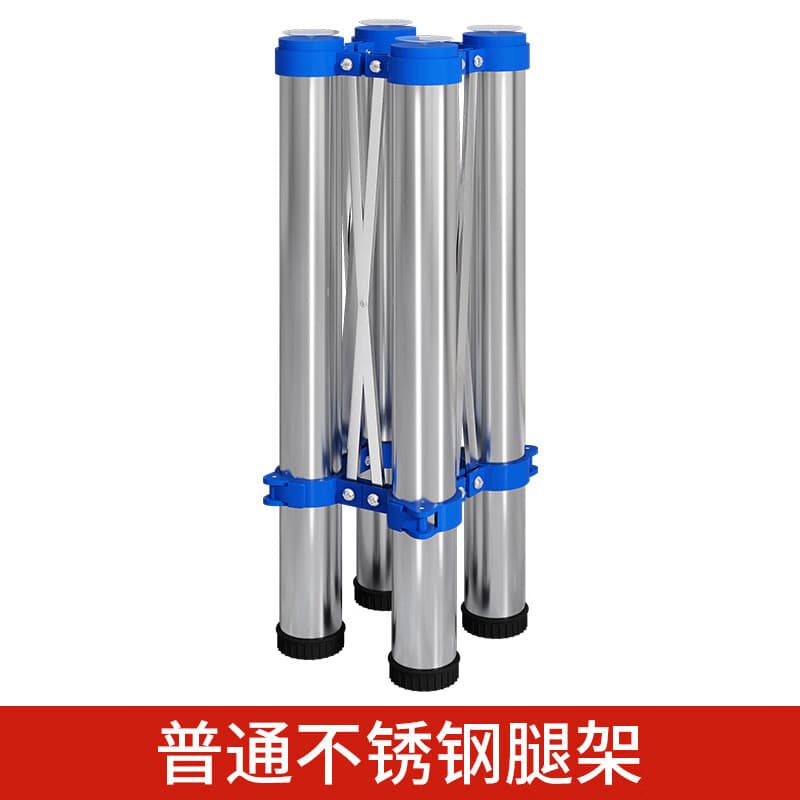 咏幻麻将桌可折叠家用手搓简易打牌桌子面板小型手动棋牌掼蛋桌台 [限时特惠]电镀锈钢腿x加粗加固[此选项参与返现活