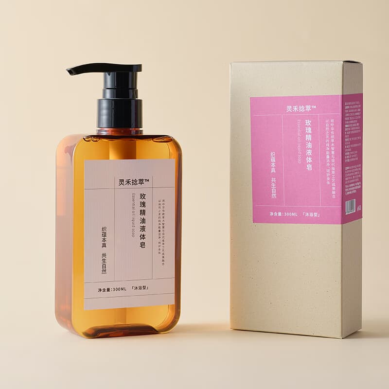 灵禾天然精油高雅清透香气洗发沐浴皂男女士蓬松抗菌镇静芳疗沉香 玫瑰