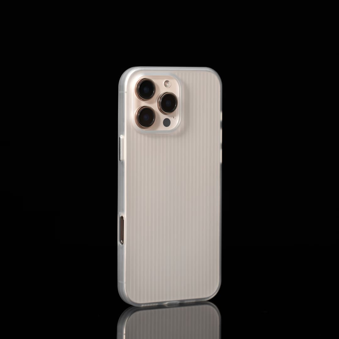 AIUV适用iPhone16promax手机保护壳超薄超火新款苹果16 光栅雾凇白 iPhone16ProMax