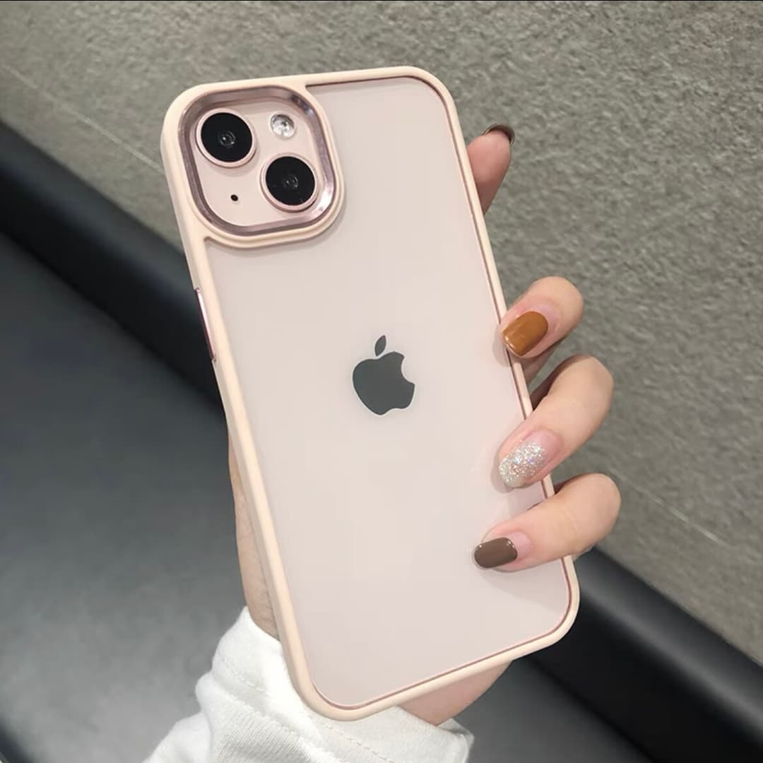 天一盛华适用苹果14手机壳iPhone13新款高级感11Pro保护套13Proma金属防摔 【少女粉】金属镜头高透抗黄 iPhone 14 Pro