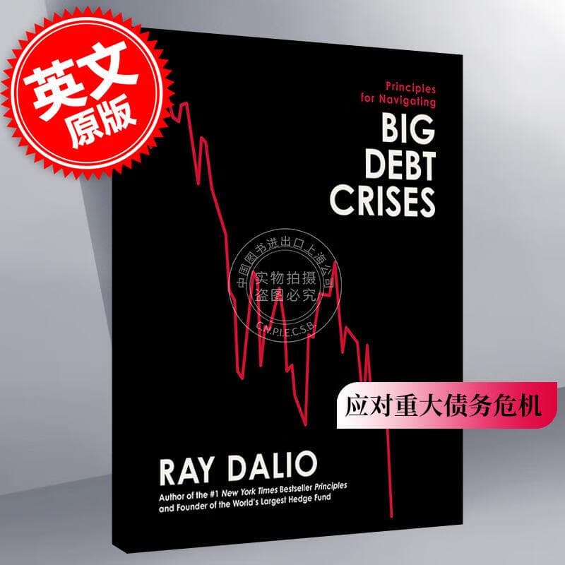 现货 债务危机新版英文原版Big Debt Crises瑞·达利欧达里奥华尔街对冲基金桥水创始人Priciples 原则:工作与生活作者进口书