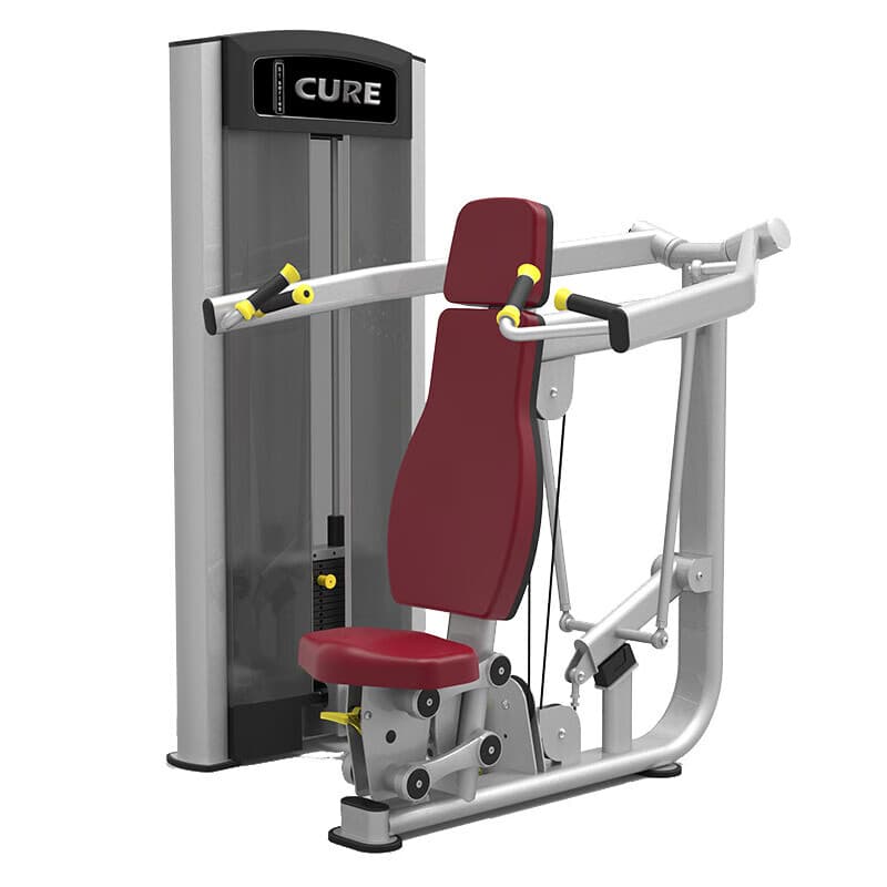 速尔坐式推肩训练器（双轨）C01A   CURE健身房专用企业团购