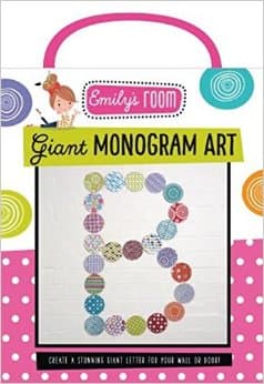 艾米莉的房间：巨型字母艺术 Emily'S Room Giant Monogram Art 进口原版  小学教辅